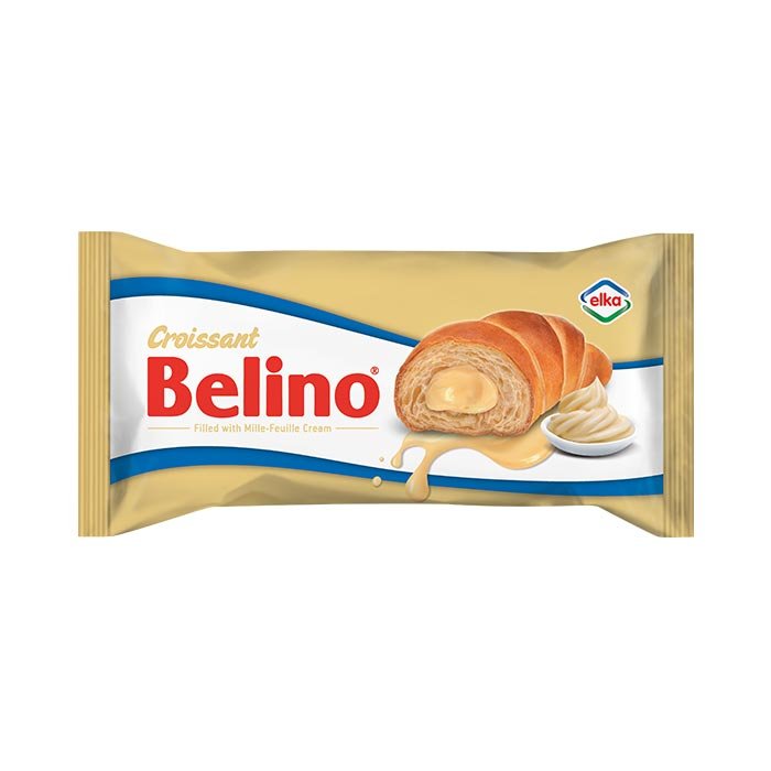 Belino Croissant à la Crème Mille - Feuille - Belino Croissant