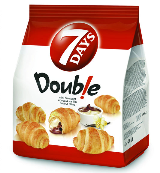 7DAYS Mini Double Cacao et Vanille 185 g