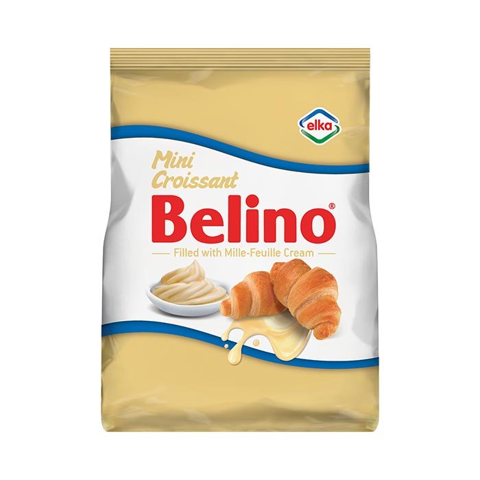 Belino Mini Croissant à la Crème Mille - Feuille - Belino Croissant
